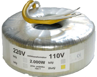 Transformátor toroidní 230V/110V 2000W