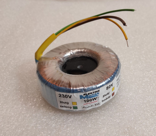 Autotransformátor 230/80V - 100W 110V ss